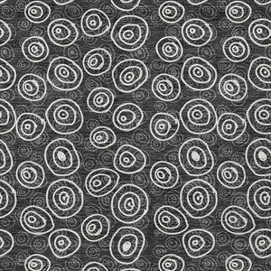 Homeroots 3' Stylish Black Gray And Ivory Geometric Washable Indoor Outdoor Area Rug For Any Space 5' X 8' Polyester 583325