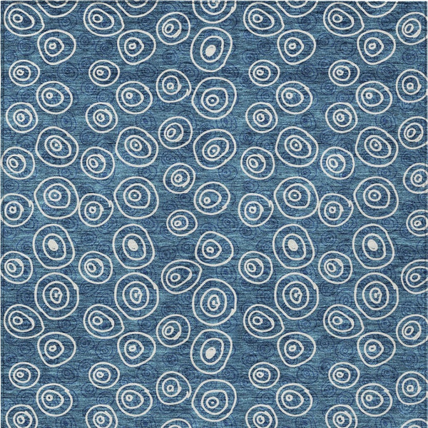 Homeroots 3' Stylish Black Gray And Ivory Geometric Washable Indoor Outdoor Area Rug For Any Space 3' X 5' Polyester 583336