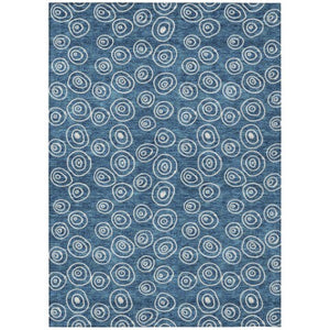 Homeroots 3' Stylish Black Gray And Ivory Geometric Washable Indoor Outdoor Area Rug For Any Space 8' X 10' Polyester 583339