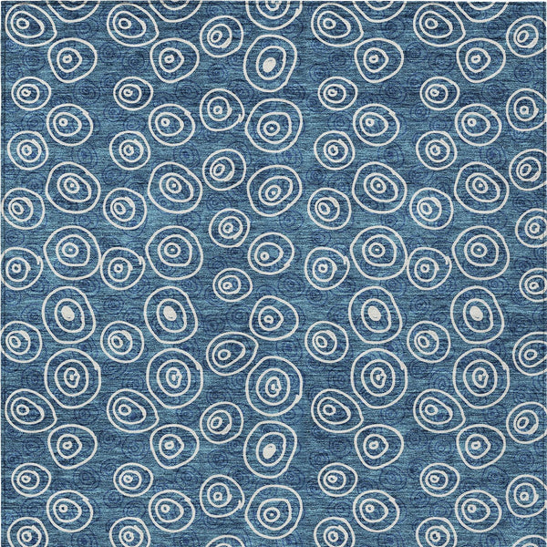 Homeroots 3' Stylish Black Gray And Ivory Geometric Washable Indoor Outdoor Area Rug For Any Space 10' X 14' Polyester 583341