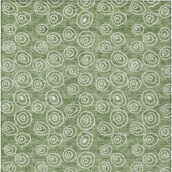 Homeroots 3' Stylish Black Gray And Ivory Geometric Washable Indoor Outdoor Area Rug For Any Space 9' X 12' Polyester 583346