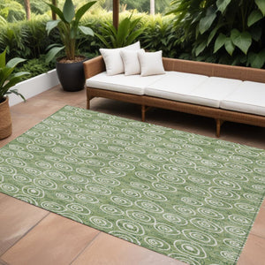 Homeroots 3' Stylish Black Gray And Ivory Geometric Washable Indoor Outdoor Area Rug For Any Space 10' X 14' Polyester 583347