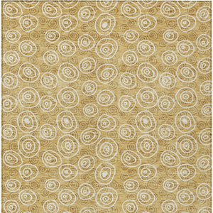 Homeroots 3' Stylish Black Gray And Ivory Geometric Washable Indoor Outdoor Area Rug For Any Space 8' X 10' Polyester 583351