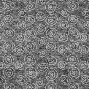 Homeroots 3' Stylish Black Gray And Ivory Geometric Washable Indoor Outdoor Area Rug For Any Space 10' X 14' Polyester 583359