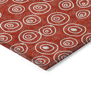 Homeroots 3' Stylish Black Gray And Ivory Geometric Washable Indoor Outdoor Area Rug For Any Space 5' X 8' Polyester 583385