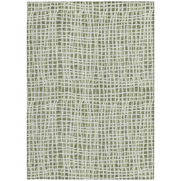 Homeroots 3' Stylish Black Gray And Ivory Striped Washable Rug For Indoor And Outdoor Spaces, Durable Design 3' X 5' Polyester 583420