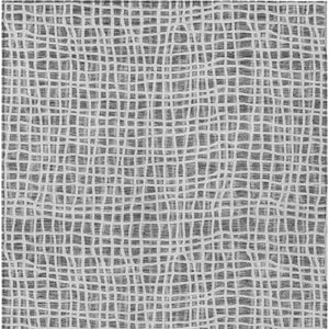 Homeroots 3' Stylish Black Gray And Ivory Striped Washable Rug For Indoor And Outdoor Spaces, Durable Design 3' X 5' Polyester 583426