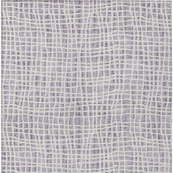 Homeroots 3' Stylish Black Gray And Ivory Striped Washable Rug For Indoor And Outdoor Spaces, Durable Design 10' X 14' Polyester 583443