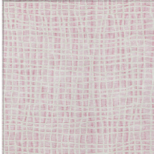 Homeroots 3' Stylish Black Gray And Ivory Striped Washable Rug For Indoor And Outdoor Spaces, Durable Design 5' X 8' Polyester 583451