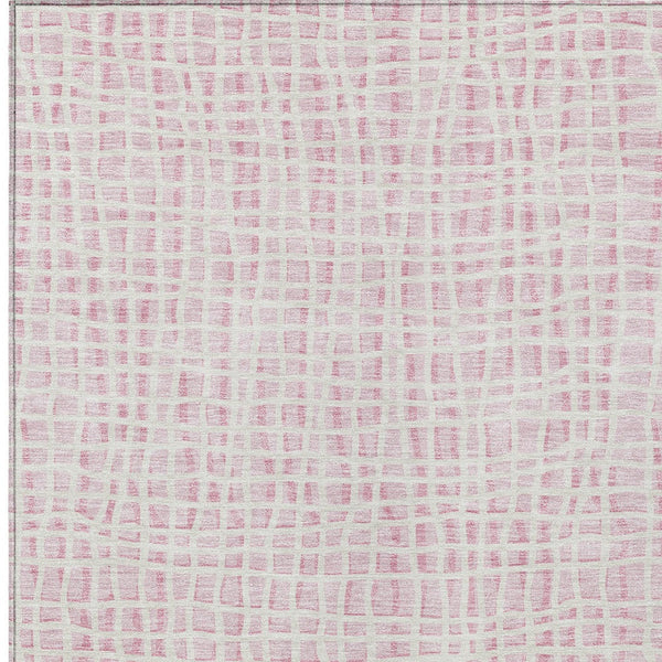 Homeroots 3' Stylish Black Gray And Ivory Striped Washable Rug For Indoor And Outdoor Spaces, Durable Design 5' X 8' Polyester 583451