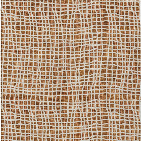 Homeroots 3' Stylish Black Gray And Ivory Striped Washable Rug For Indoor And Outdoor Spaces, Durable Design 9' X 12' Polyester 583460