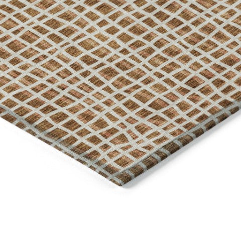 Homeroots 3' Stylish Black Gray And Ivory Striped Washable Rug For Indoor And Outdoor Spaces, Durable Design 10' X 14' Polyester 583461