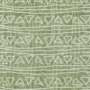 Homeroots 3' Black Gray Ivory Geometric Washable Area Rug For Indoor Outdoor Spaces - Durable & Stylish! 5' X 8' Polyester 583493