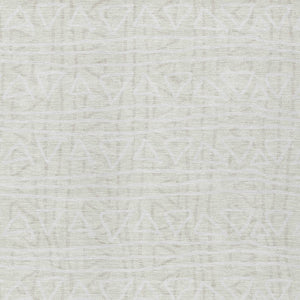 Homeroots 3' Black Gray Ivory Geometric Washable Area Rug For Indoor Outdoor Spaces - Durable & Stylish! 3' X 5' Polyester 583504