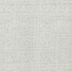 Homeroots 3' Black Gray Ivory Geometric Washable Area Rug For Indoor Outdoor Spaces - Durable & Stylish! 10' X 14' Polyester 583509