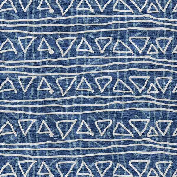 Homeroots 3' Black Gray Ivory Geometric Washable Area Rug For Indoor Outdoor Spaces - Durable & Stylish! 10' X 14' Polyester 583521