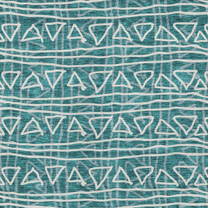 Homeroots 3' Black Gray Ivory Geometric Washable Area Rug For Indoor Outdoor Spaces - Durable & Stylish! 10' X 14' Polyester 583539