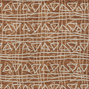 Homeroots 3' Black Gray Ivory Geometric Washable Area Rug For Indoor Outdoor Spaces - Durable & Stylish! 8' X 10' Polyester 583549