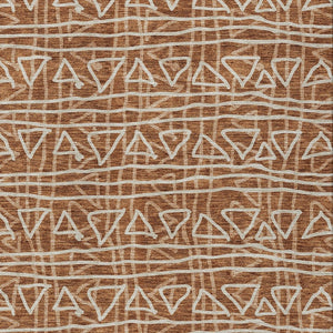 Homeroots 3' Black Gray Ivory Geometric Washable Area Rug For Indoor Outdoor Spaces - Durable & Stylish! 9' X 12' Polyester 583550