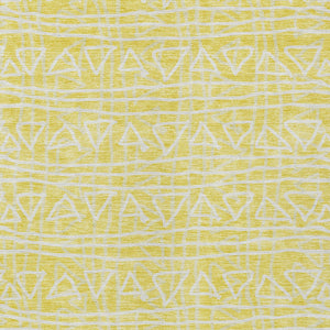 Homeroots 3' Black Gray Ivory Geometric Washable Area Rug For Indoor Outdoor Spaces - Durable & Stylish! 10' X 14' Polyester 583557