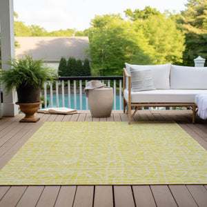 Homeroots 3' Black Gray Ivory Geometric Washable Area Rug For Indoor Outdoor Spaces - Durable & Stylish! 10' X 14' Polyester 583557