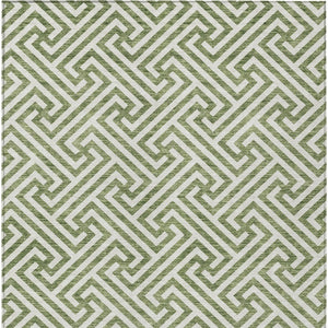 Homeroots 3' Black And Ivory Geometric Washable Area Rug For Indoor And Outdoor Spaces, Durable & Stylish 3' X 5' Polyester 583576