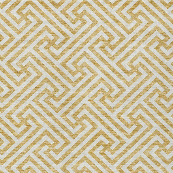 Homeroots 3' Black And Ivory Geometric Washable Area Rug For Indoor And Outdoor Spaces, Durable & Stylish 3' X 5' Polyester 583582