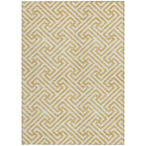 Homeroots 3' Black And Ivory Geometric Washable Area Rug For Indoor And Outdoor Spaces, Durable & Stylish 10' X 14' Polyester 583587