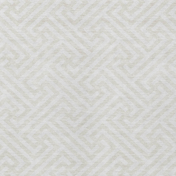 Homeroots 3' Black And Ivory Geometric Washable Area Rug For Indoor And Outdoor Spaces, Durable & Stylish 8' X 10' Polyester 583591