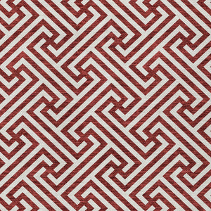 Homeroots 3' Black And Ivory Geometric Washable Area Rug For Indoor And Outdoor Spaces, Durable & Stylish 10' X 14' Polyester 583599