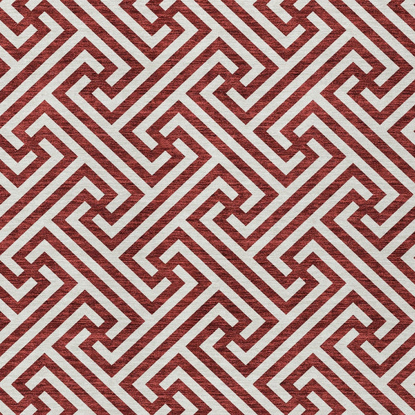 Homeroots 3' Black And Ivory Geometric Washable Area Rug For Indoor And Outdoor Spaces, Durable & Stylish 10' X 14' Polyester 583599