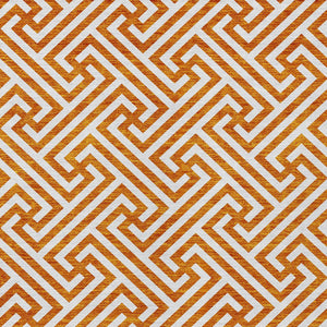 Homeroots 3' Black And Ivory Geometric Washable Area Rug For Indoor And Outdoor Spaces, Durable & Stylish 3' X 5' Polyester 583606