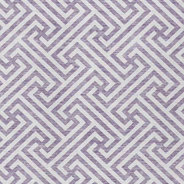 Homeroots 3' Black And Ivory Geometric Washable Area Rug For Indoor And Outdoor Spaces, Durable & Stylish 5' X 8' Polyester 583619