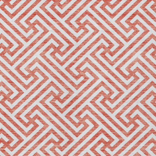 Homeroots 3' Black And Ivory Geometric Washable Area Rug For Indoor And Outdoor Spaces, Durable & Stylish 5' X 8' Polyester 583625