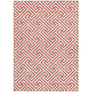 Homeroots 3' Black And Ivory Geometric Washable Area Rug For Indoor And Outdoor Spaces, Durable & Stylish 9' X 12' Polyester 583628