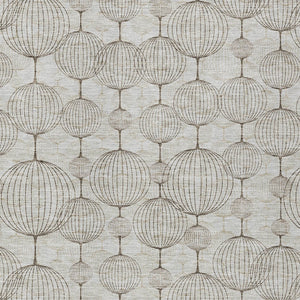 Homeroots 3' Artichoke Green Geometric Washable Area Rug - Perfect For Indoor And Outdoor Spaces, Durable Design 10' X 14' Polyester 583653