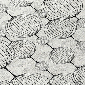 Homeroots 3' Artichoke Green Geometric Washable Area Rug - Perfect For Indoor And Outdoor Spaces, Durable Design 8' Round Polyester 583686