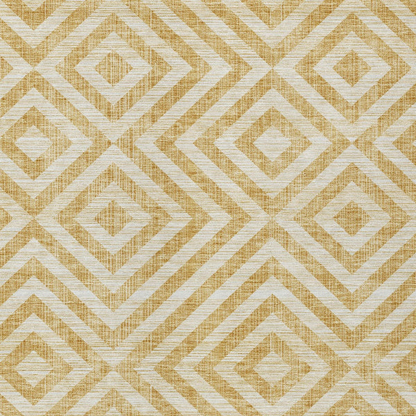 Homeroots 3' Stylish Black, Gray & Silver Geometric Washable Rug For Indoor/Outdoor Spaces - Durable Design 3' X 5' Polyester 583708