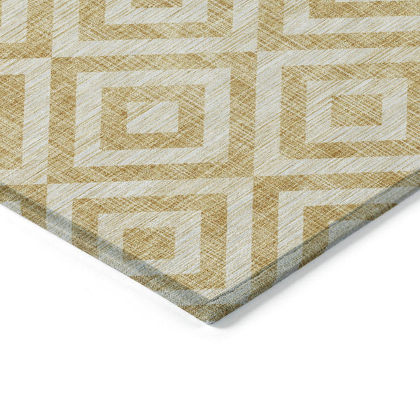 Homeroots 3' Stylish Black, Gray & Silver Geometric Washable Rug For Indoor/Outdoor Spaces - Durable Design 8' X 10' Polyester 583711