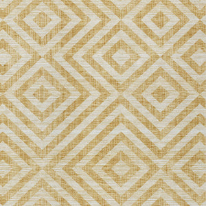 Homeroots 3' Stylish Black, Gray & Silver Geometric Washable Rug For Indoor/Outdoor Spaces - Durable Design 10' X 14' Polyester 583713