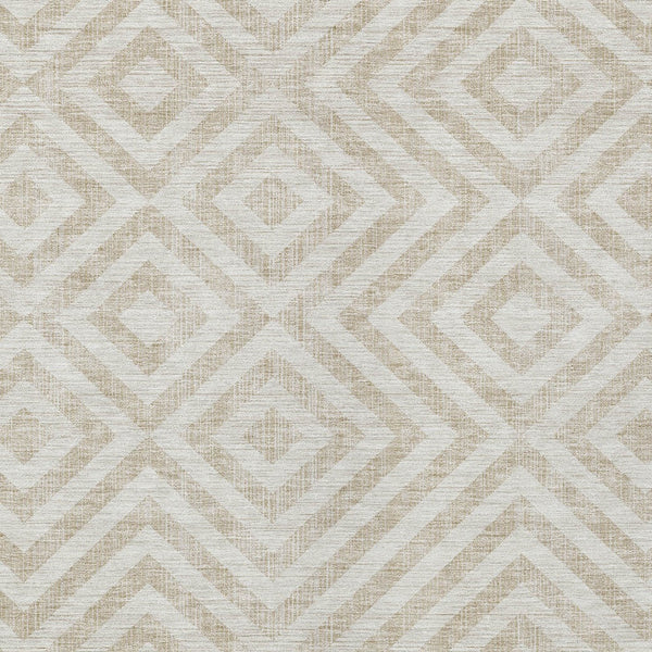 Homeroots 3' Stylish Black, Gray & Silver Geometric Washable Rug For Indoor/Outdoor Spaces - Durable Design 9' X 12' Polyester 583724