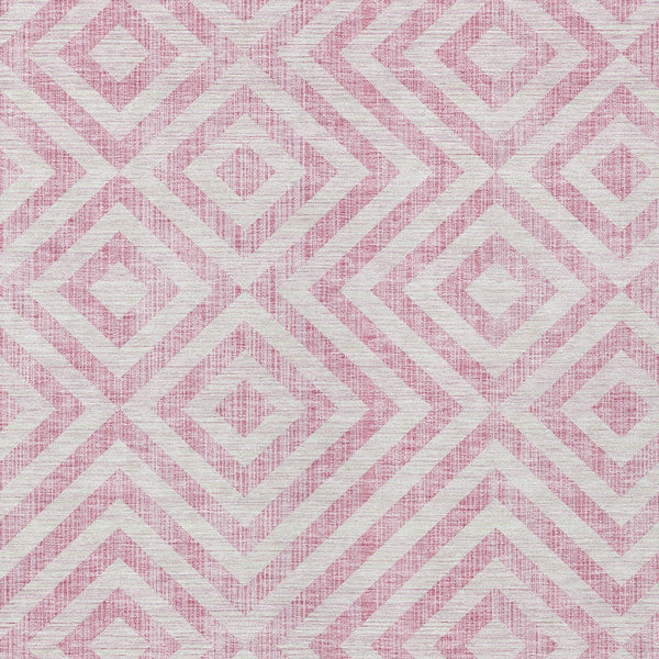 Homeroots 3' Stylish Black, Gray & Silver Geometric Washable Rug For Indoor/Outdoor Spaces - Durable Design 9' X 12' Polyester 583736