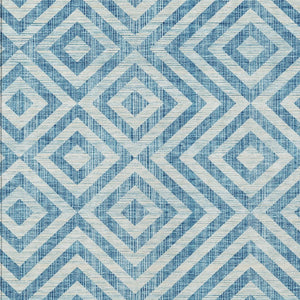 Homeroots 3' Stylish Black, Gray & Silver Geometric Washable Rug For Indoor/Outdoor Spaces - Durable Design 9' X 12' Polyester 583754