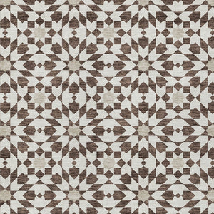 Homeroots 3' Black Gray Silver Floral Medallion Washable Area Rug For Stylish Indoor & Outdoor Spaces 5' X 8' Polyester 583769