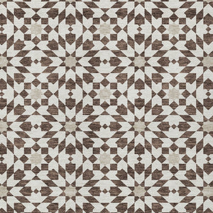 Homeroots 3' Black Gray Silver Floral Medallion Washable Area Rug For Stylish Indoor & Outdoor Spaces 9' X 12' Polyester 583772