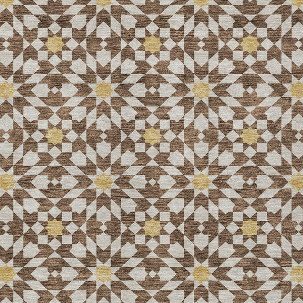 Homeroots 3' Black Gray Silver Floral Medallion Washable Area Rug For Stylish Indoor & Outdoor Spaces 3' X 5' Polyester 583780