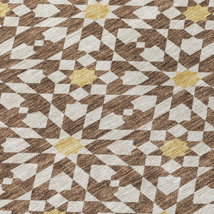 Homeroots 3' Black Gray Silver Floral Medallion Washable Area Rug For Stylish Indoor & Outdoor Spaces 3' X 5' Polyester 583780