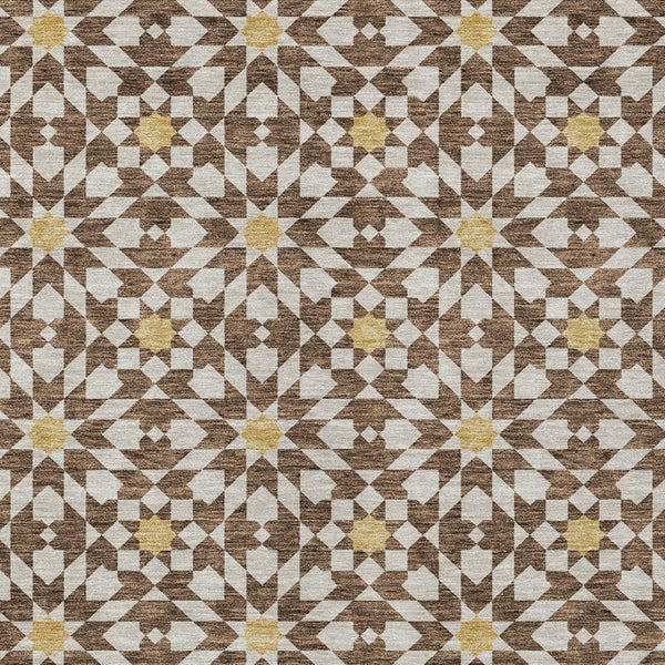 Homeroots 3' Black Gray Silver Floral Medallion Washable Area Rug For Stylish Indoor & Outdoor Spaces 8' X 10' Polyester 583783