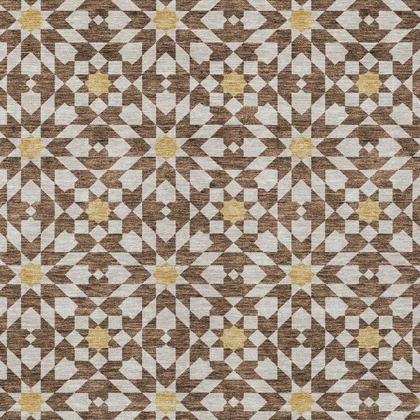 Homeroots 3' Black Gray Silver Floral Medallion Washable Area Rug For Stylish Indoor & Outdoor Spaces 9' X 12' Polyester 583784