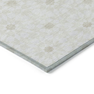 Homeroots 3' Black Gray Silver Floral Medallion Washable Area Rug For Stylish Indoor & Outdoor Spaces 9' X 12' Polyester 583802